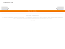 Tablet Screenshot of krumlandauto.com